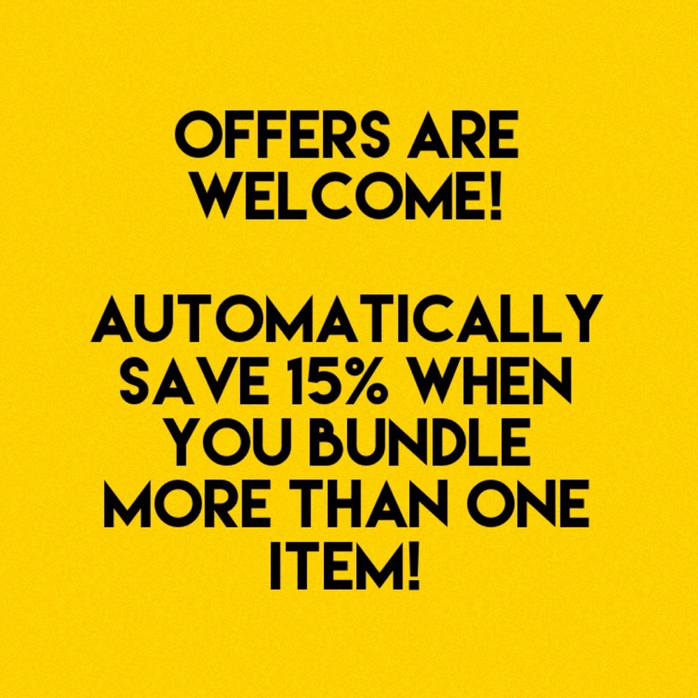 Automatically save 15% when you bundle 2 or more items!